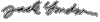 Jack London signature